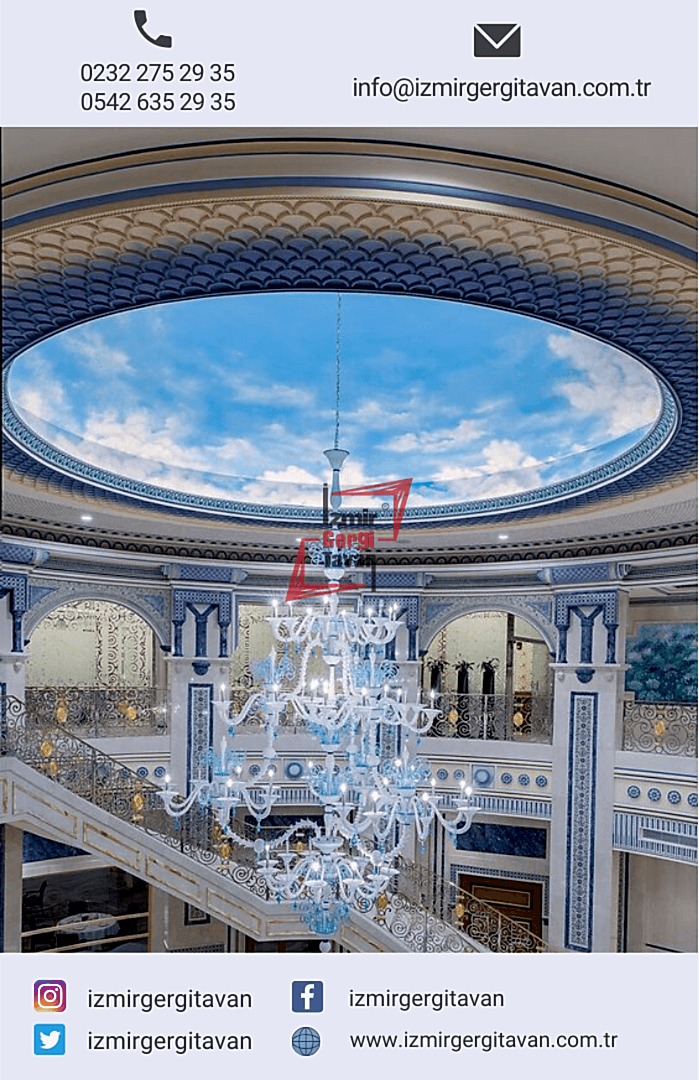 Baskılı Gergi Tavan